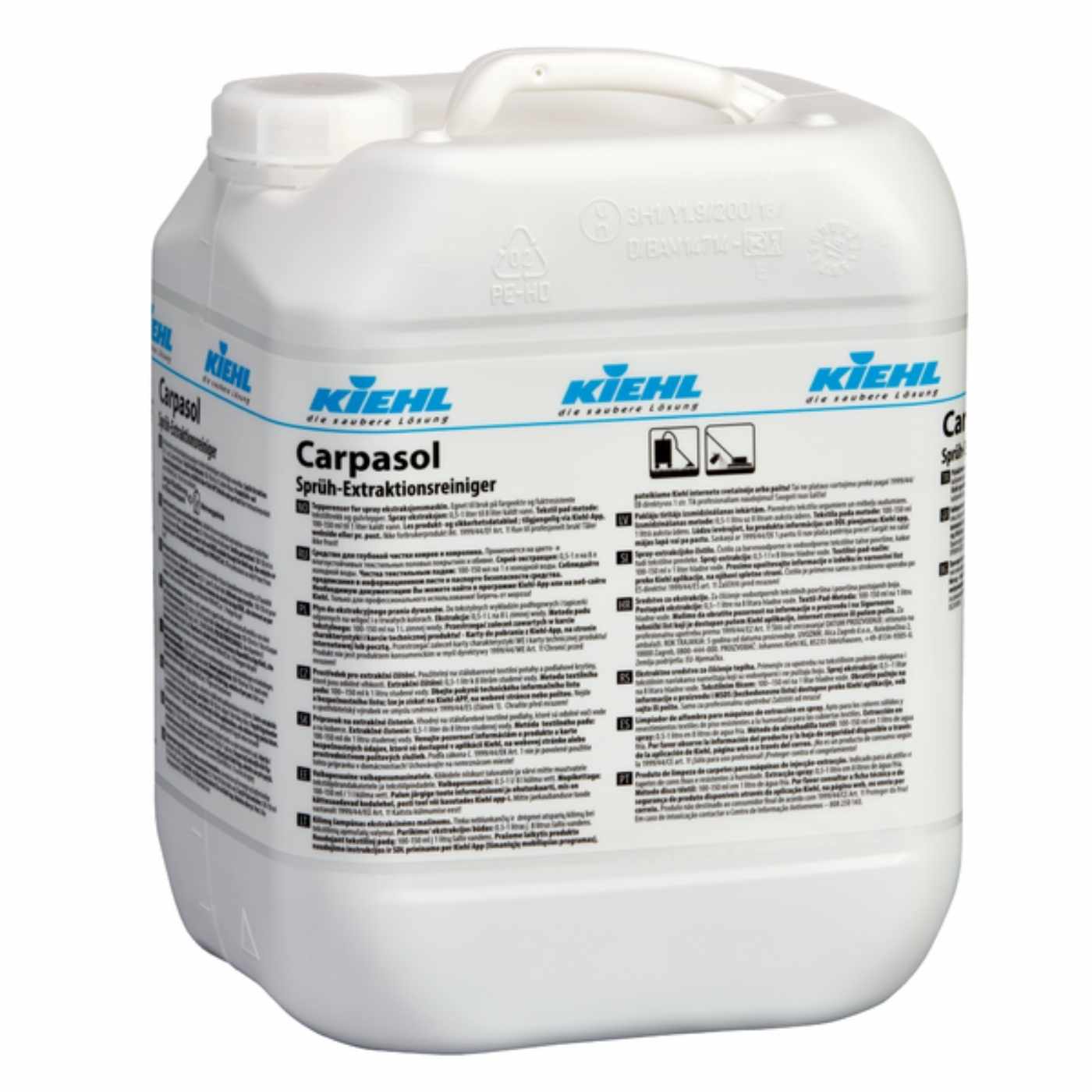 Carpasol Kiehl 10L Καθαριστικό Χαλιών για Μηχανές Ψεκασμού-Αναρρόφησης