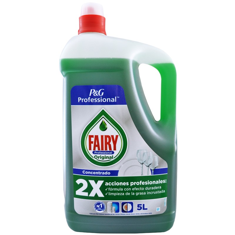 Υγρό Πιάτων Fairy 5L Πράσινο